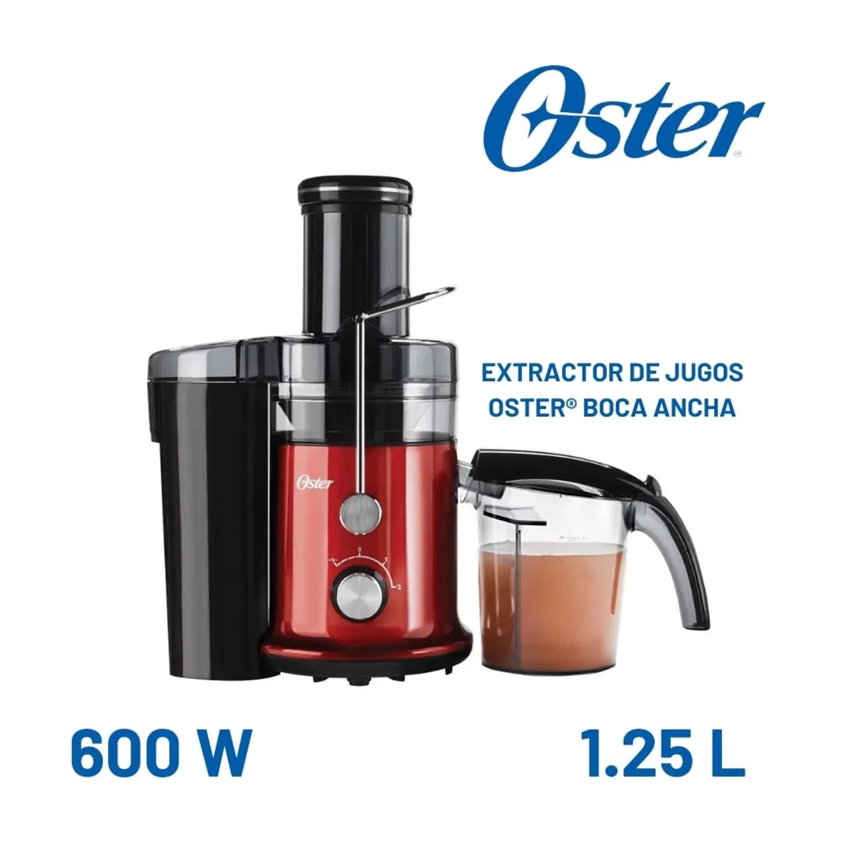 OSTER - Extractor de jugos Oster® boca ancha FPSTJE320R