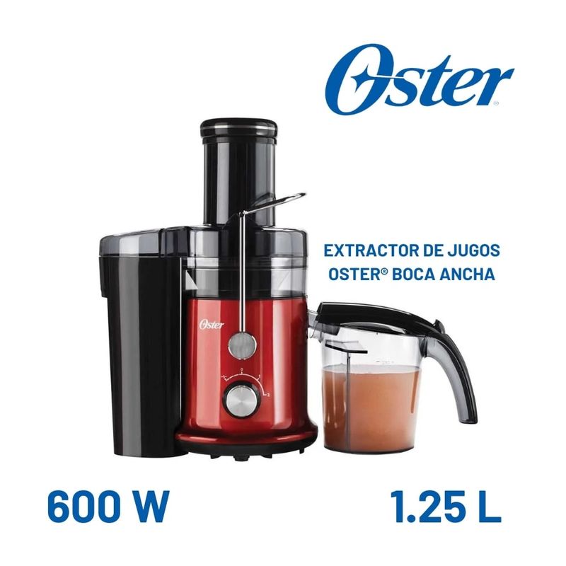 OSTER - Extractor de jugos Oster® boca ancha FPSTJE320R