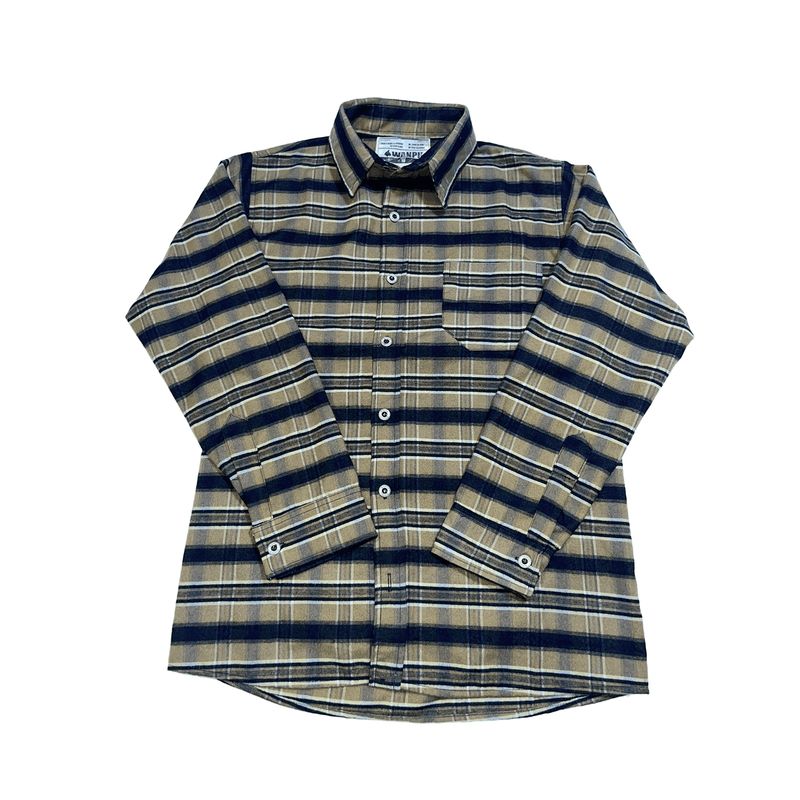 GENERICO - CAMISA NIÑO ALGODON LEÑADOR