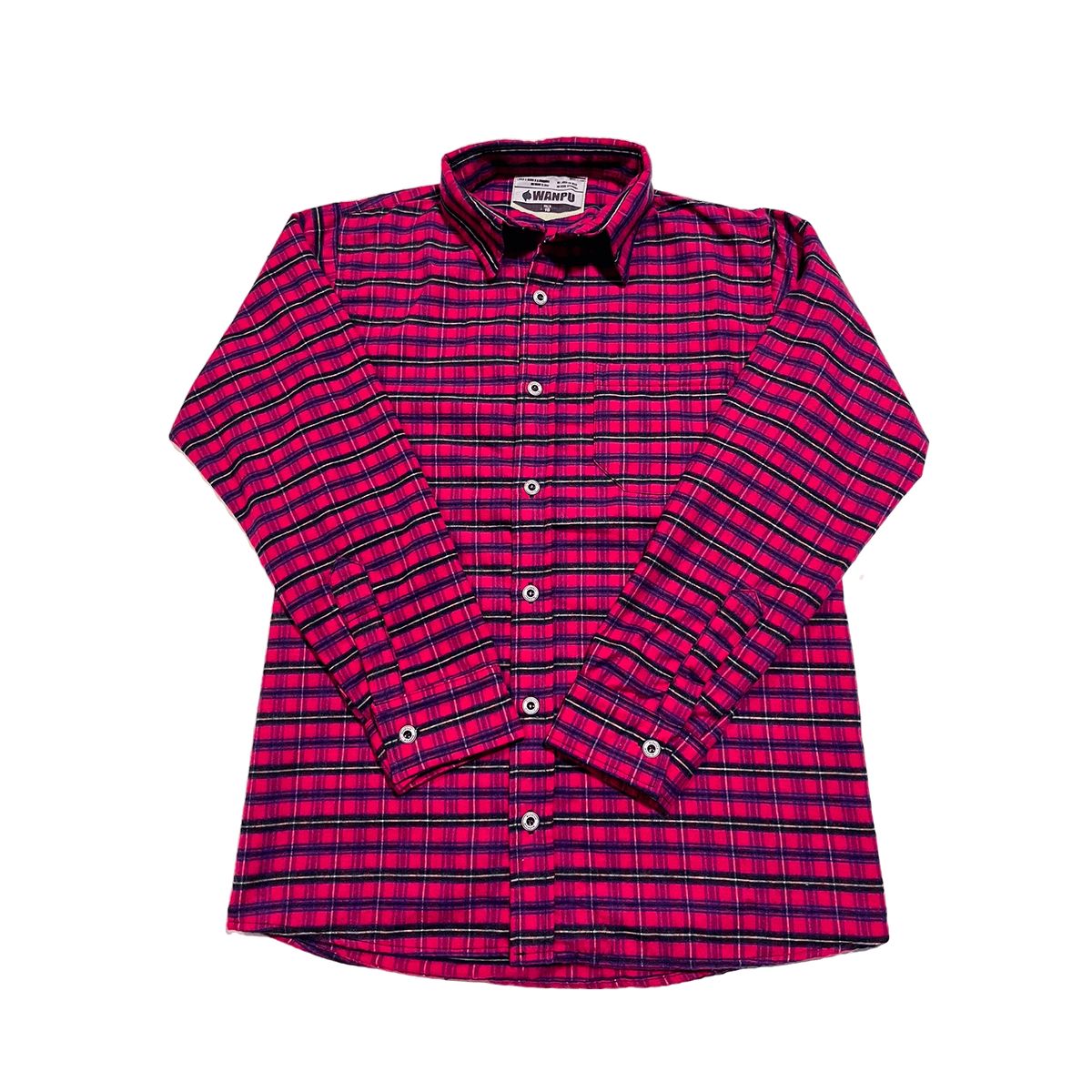 GENERICO - CAMISA NIÑO ALGODON LEÑADOR