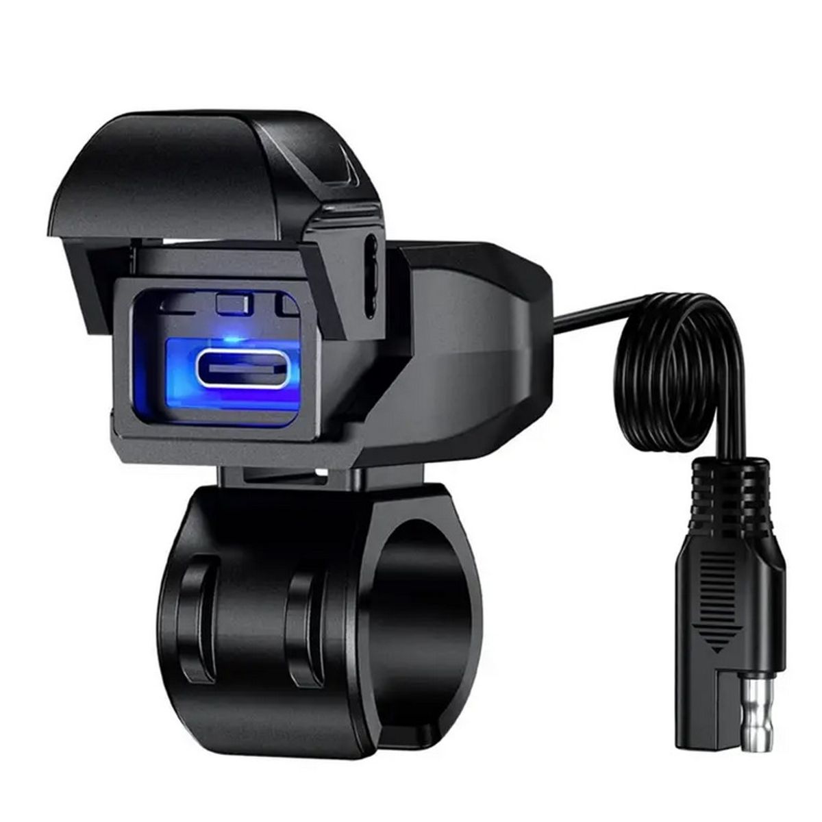 OEM - Cargador Para Moto tipo C - 36W PD - Acoplable De Timon