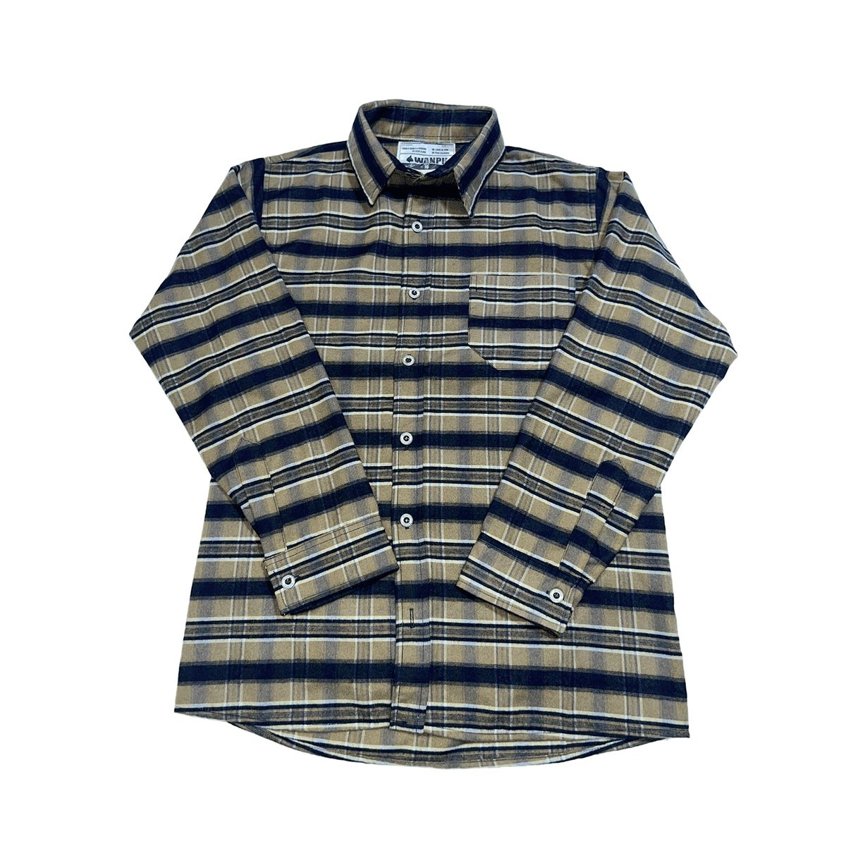 GENERICO - CAMISA NIÑO ALGODON LEÑADOR