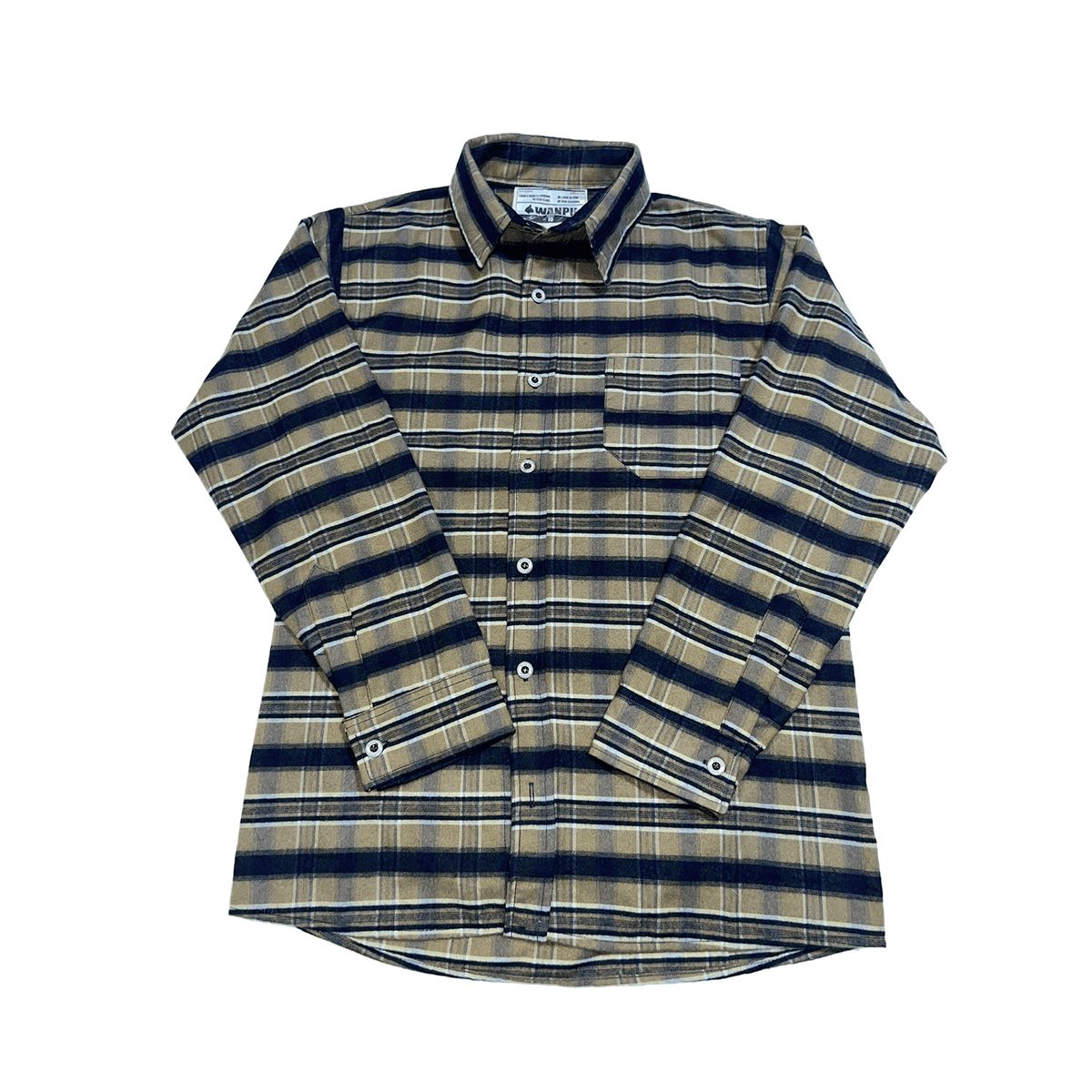 GENERICO - CAMISA NIÑO ALGODON LEÑADOR