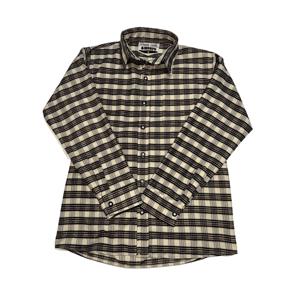 GENERICO - CAMISA NIÑO ALGODON LEÑADOR