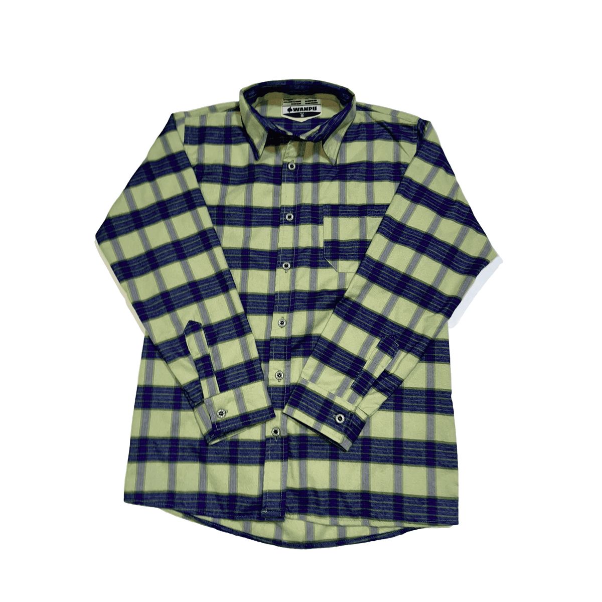 GENERICO - CAMISA NIÑO ALGODON LEÑADOR