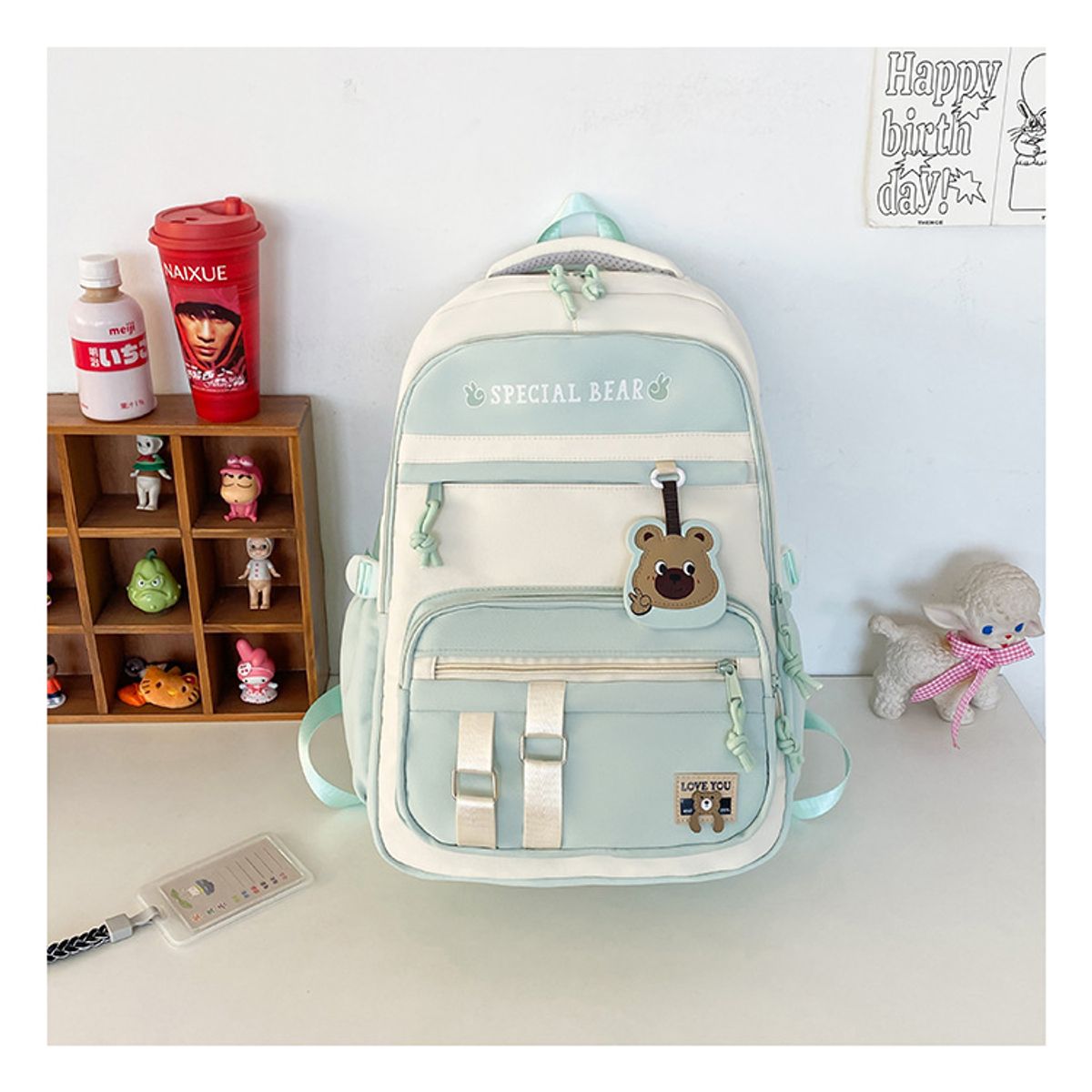 KEKEMI - MOCHILA KAWAI MODELO BEAR