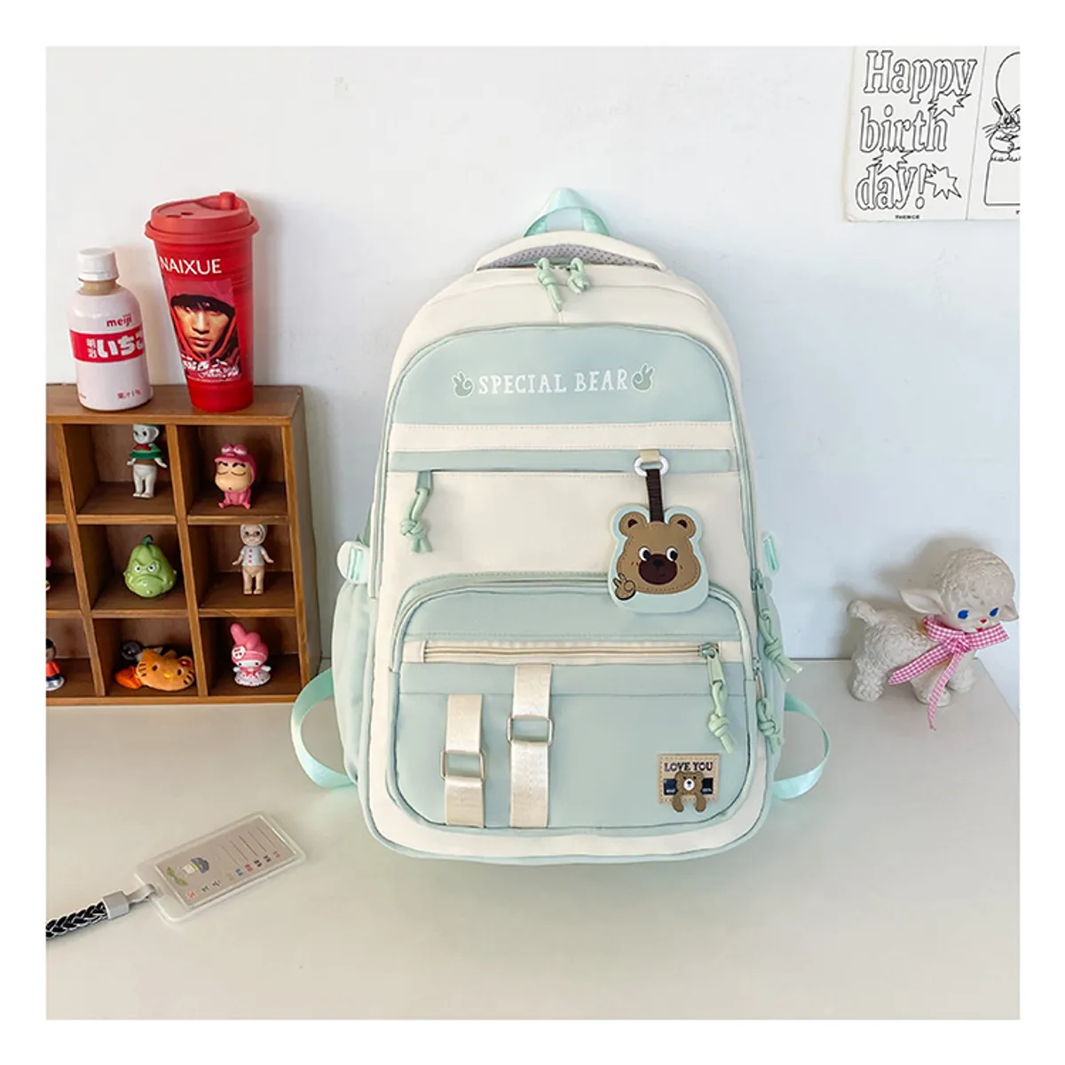 KEKEMI - MOCHILA KAWAI MODELO BEAR