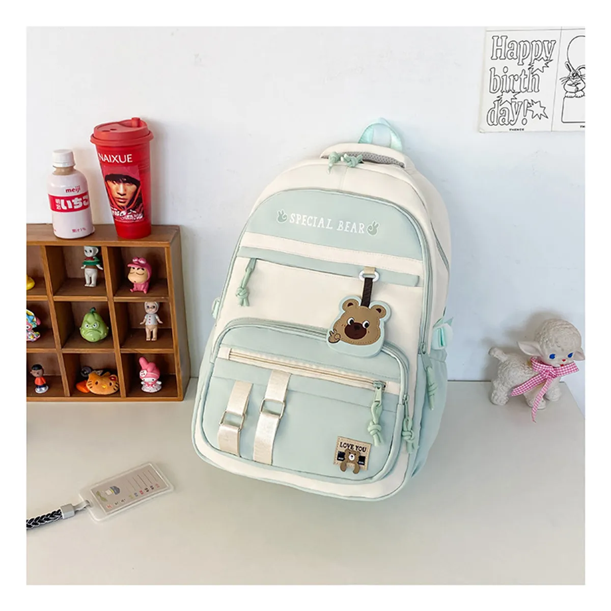 KEKEMI - MOCHILA KAWAI MODELO BEAR