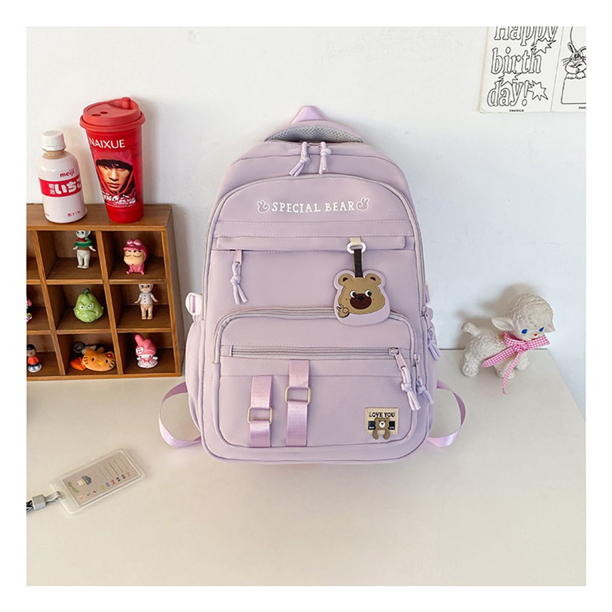 KEKEMI - MOCHILA KAWAI MODELO BEAR