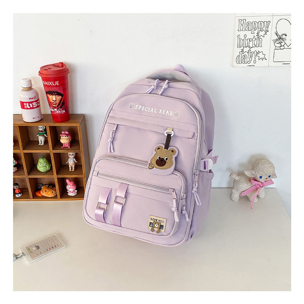 KEKEMI - MOCHILA KAWAI MODELO BEAR