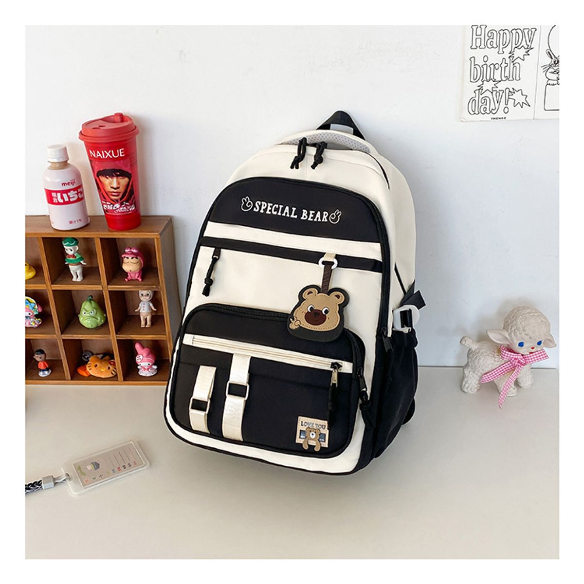 KEKEMI - MOCHILA KAWAI MODELO BEAR