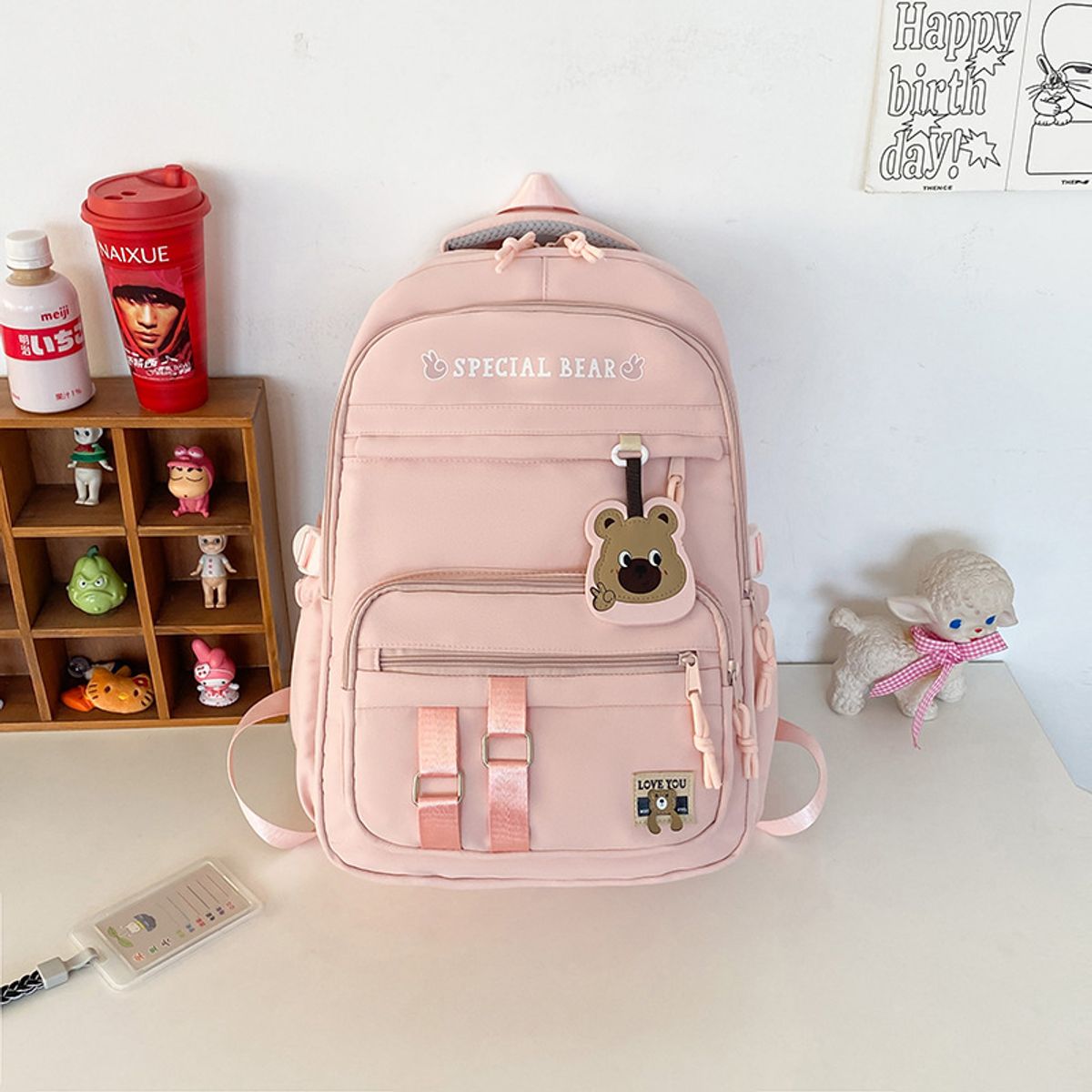 KEKEMI - MOCHILA KAWAI MODELO BEAR