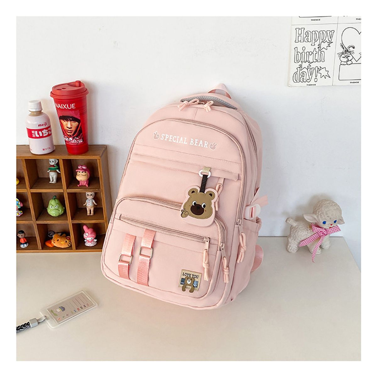 KEKEMI - MOCHILA KAWAI MODELO BEAR