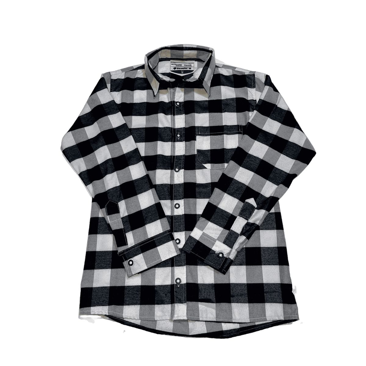 GENERICO - CAMISA NIÑO ALGODON LEÑADOR