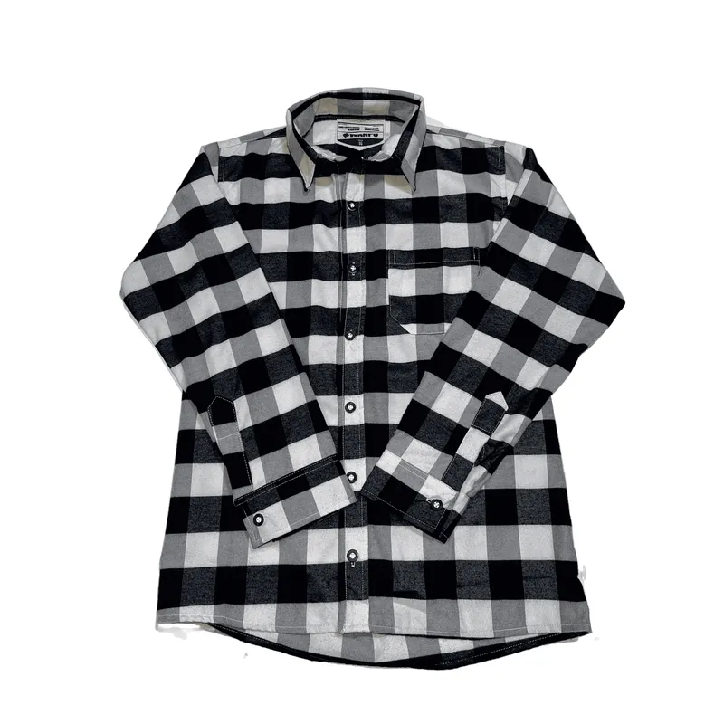 GENERICO - CAMISA NIÑO ALGODON LEÑADOR