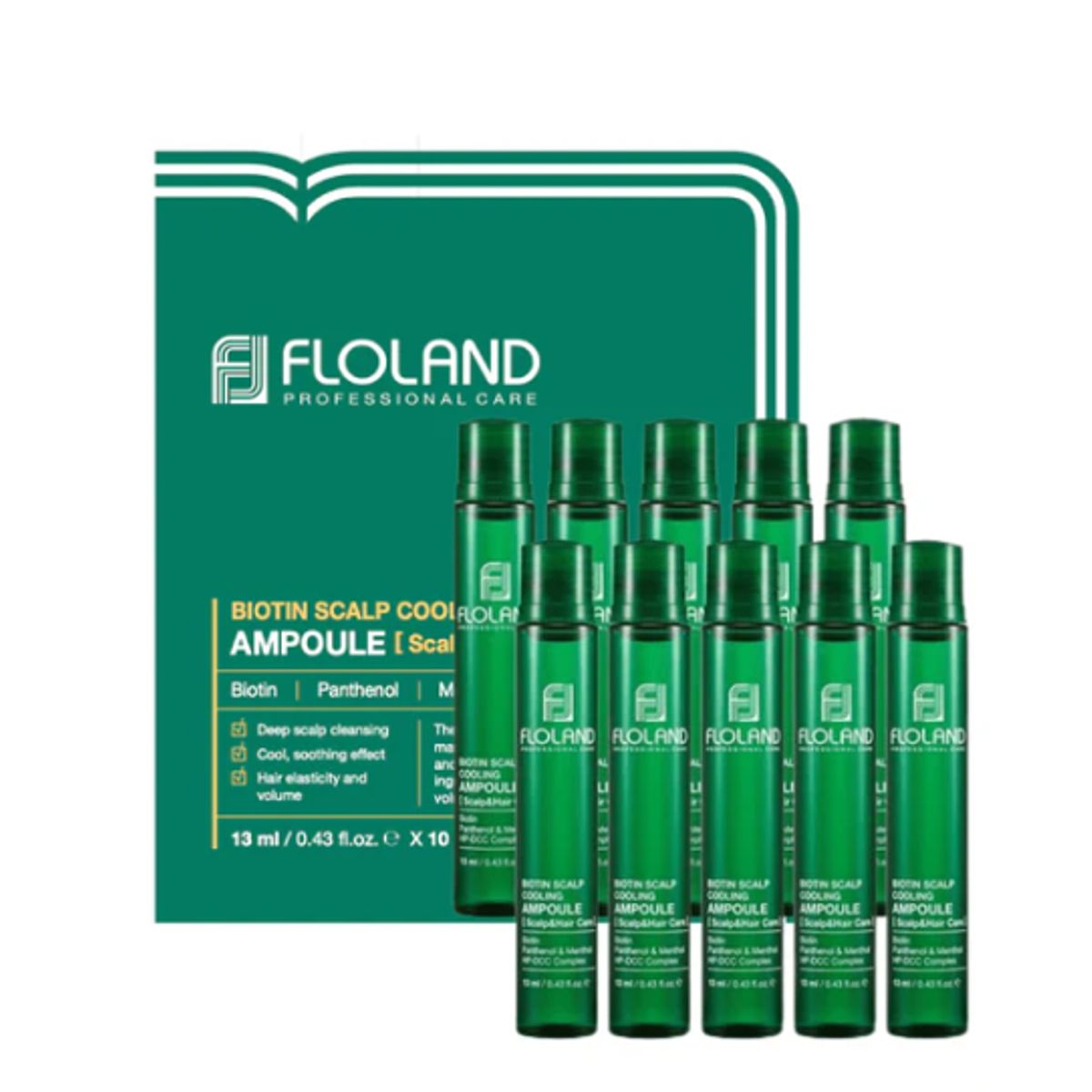 LE COREANE - Ampollas de Biotina Coreano para Caspa y Anticaída Scalp Hair Ampoule