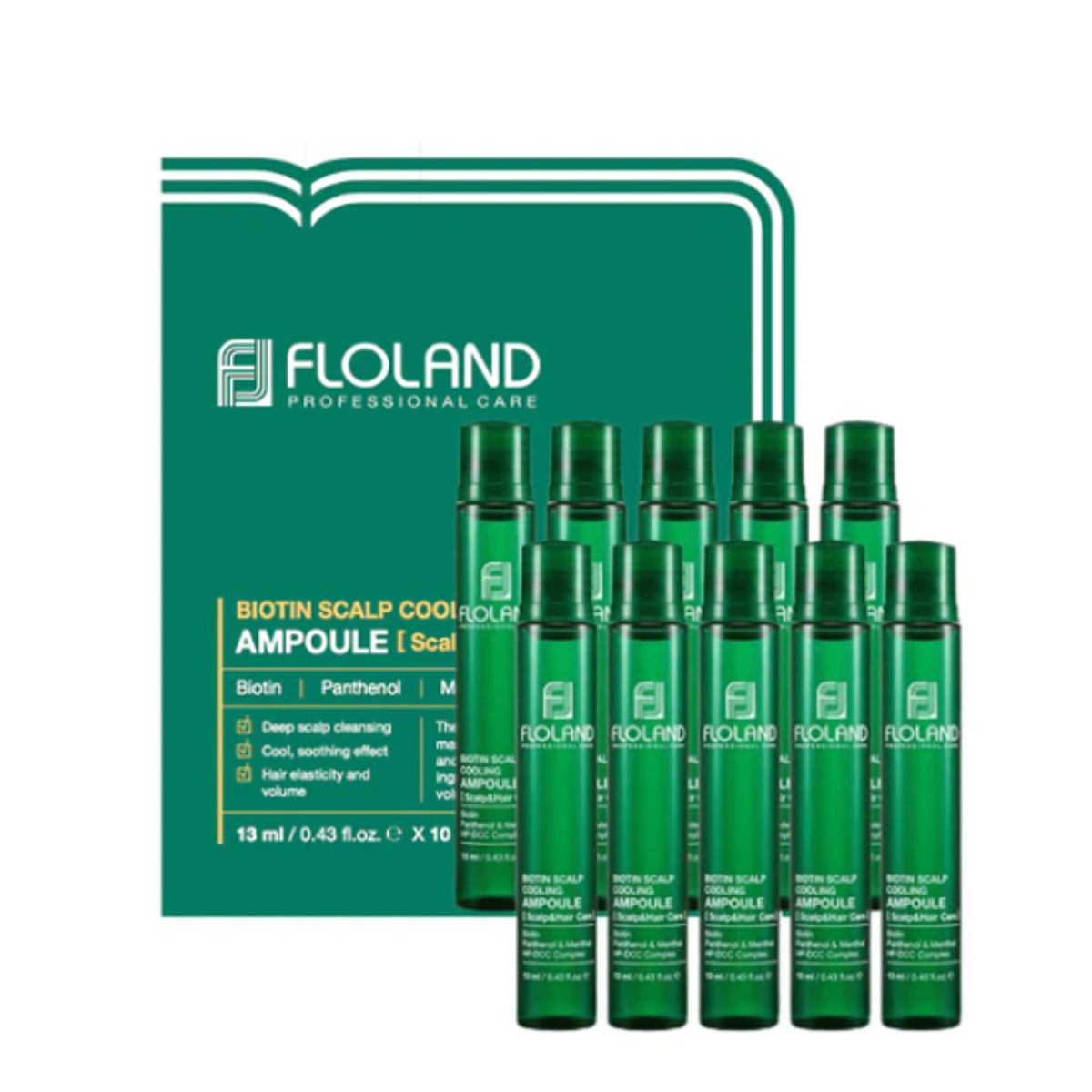 LE COREANE - Ampollas de Biotina Coreano para Caspa y Anticaída Scalp Hair Ampoule