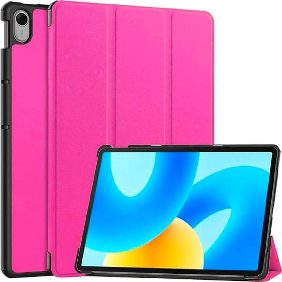 FUNDAANTIGOLPES - Funda Bookcover para Tablet Huawei Matepad 11.5 S Fucsia