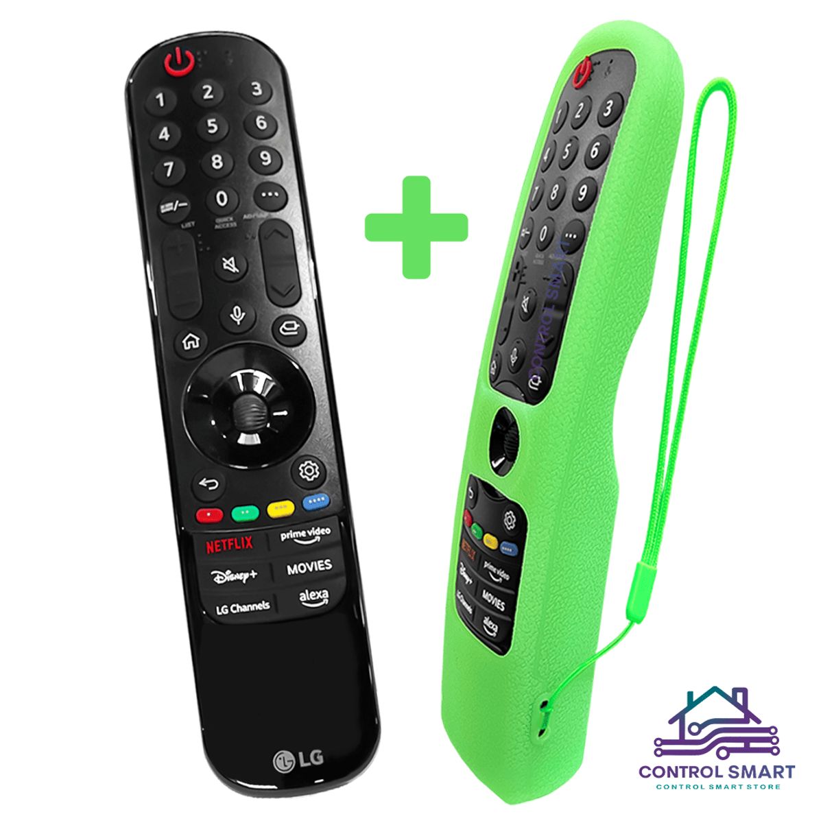LG - Lg Magic Remote MR24GA Modelo 2024 + Funda  Verde