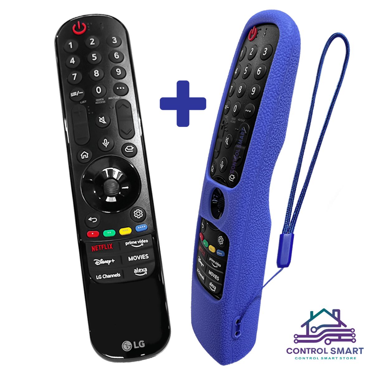 LG - Lg Magic Remote MR24GA Modelo 2024 + Funda Azul