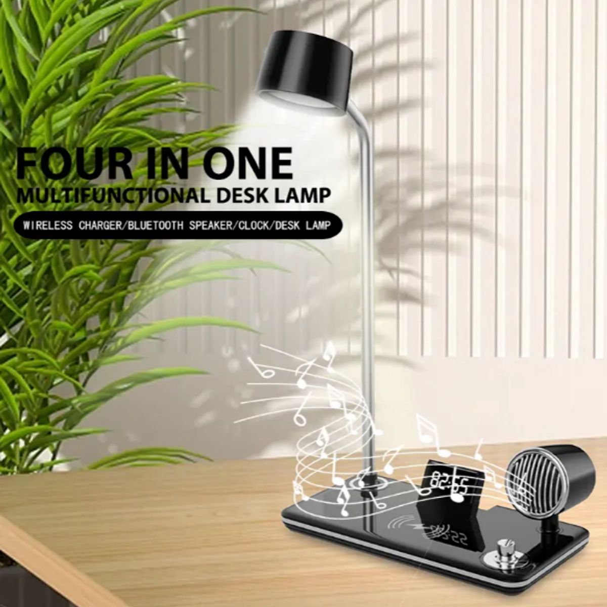 GENERICO - LAMPARA CARGADOR SMART 4 EN 1