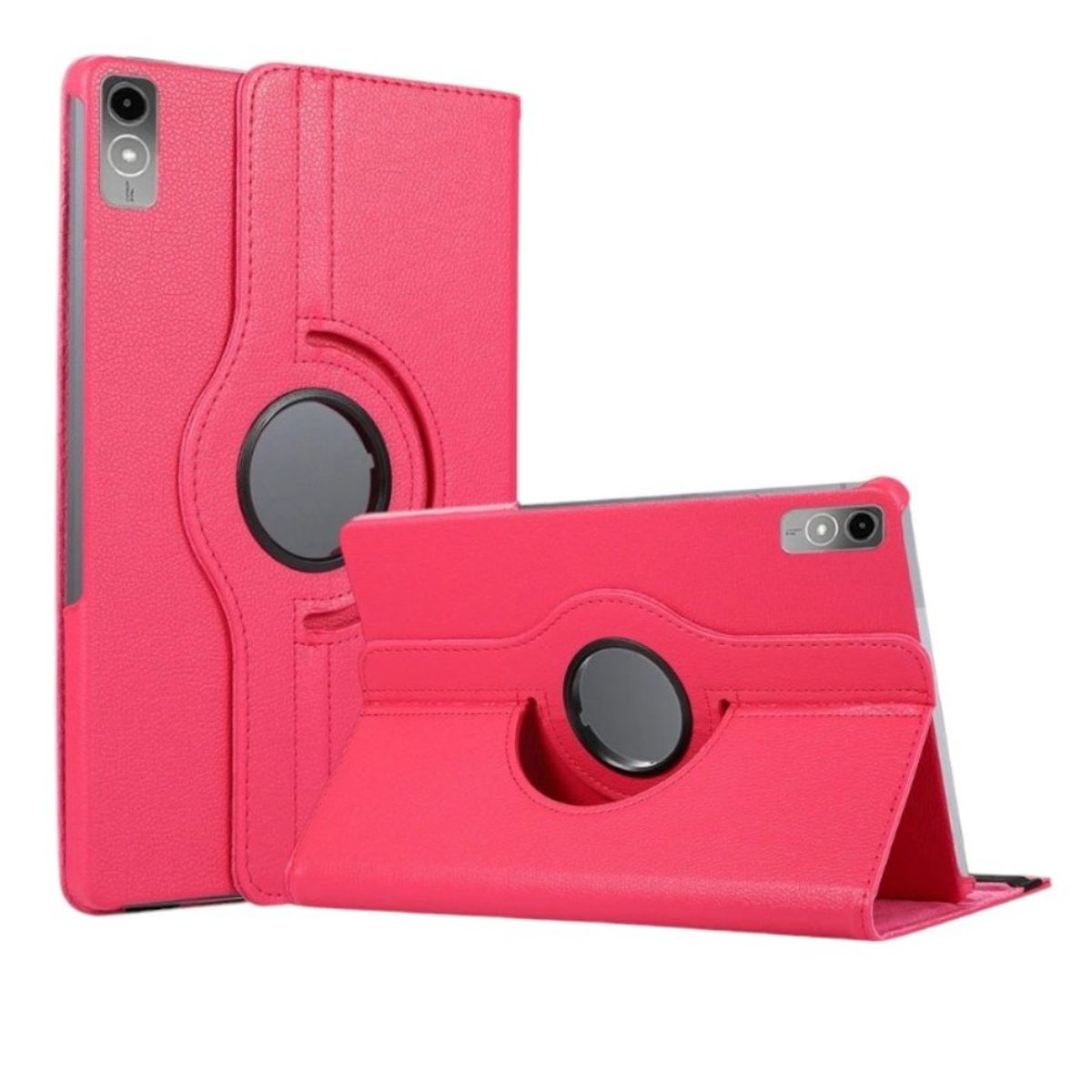 FUNDAANTIGOLPES - Funda Giratoria para Tablet Lenovo P12 127 Fucsia