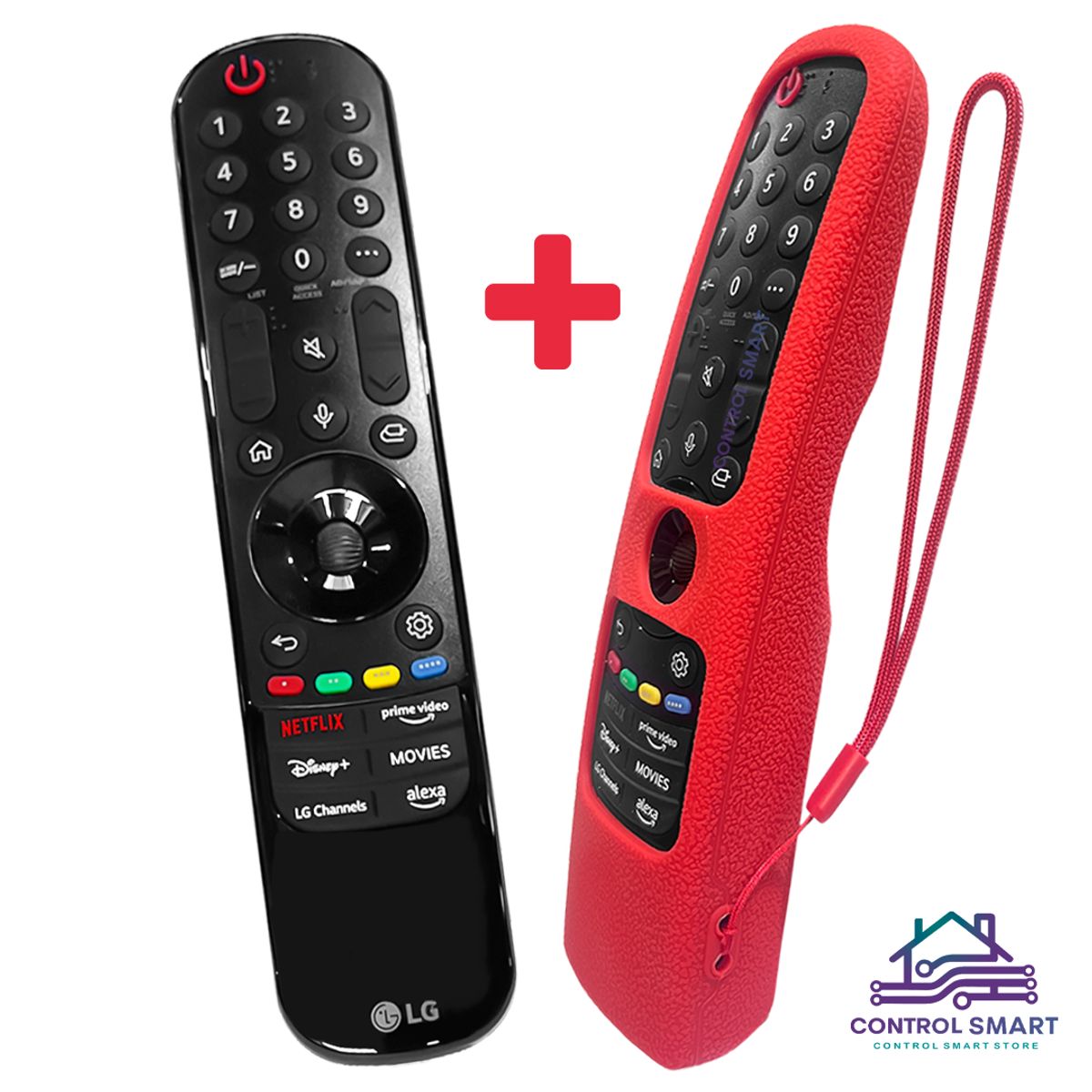LG - Lg Magic Remote MR24GA Modelo 2024 + Funda Roja