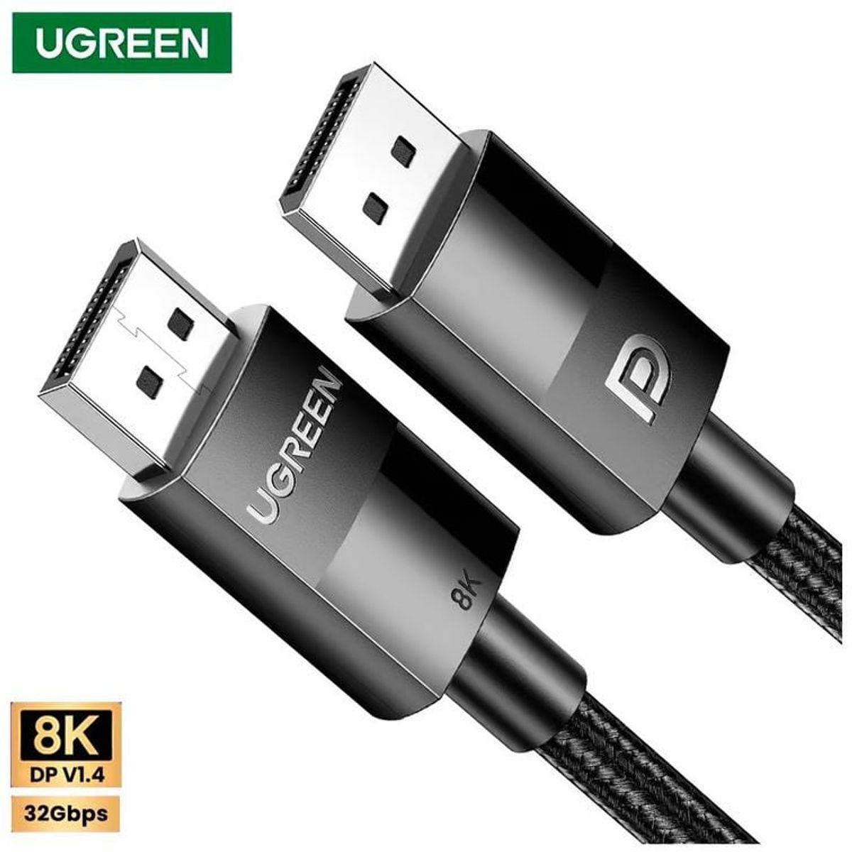 UGREEN - Cable DisplayPort 8K - 60Hz 4K - 240Hz - HDR 5 Metros Ugreen DP114