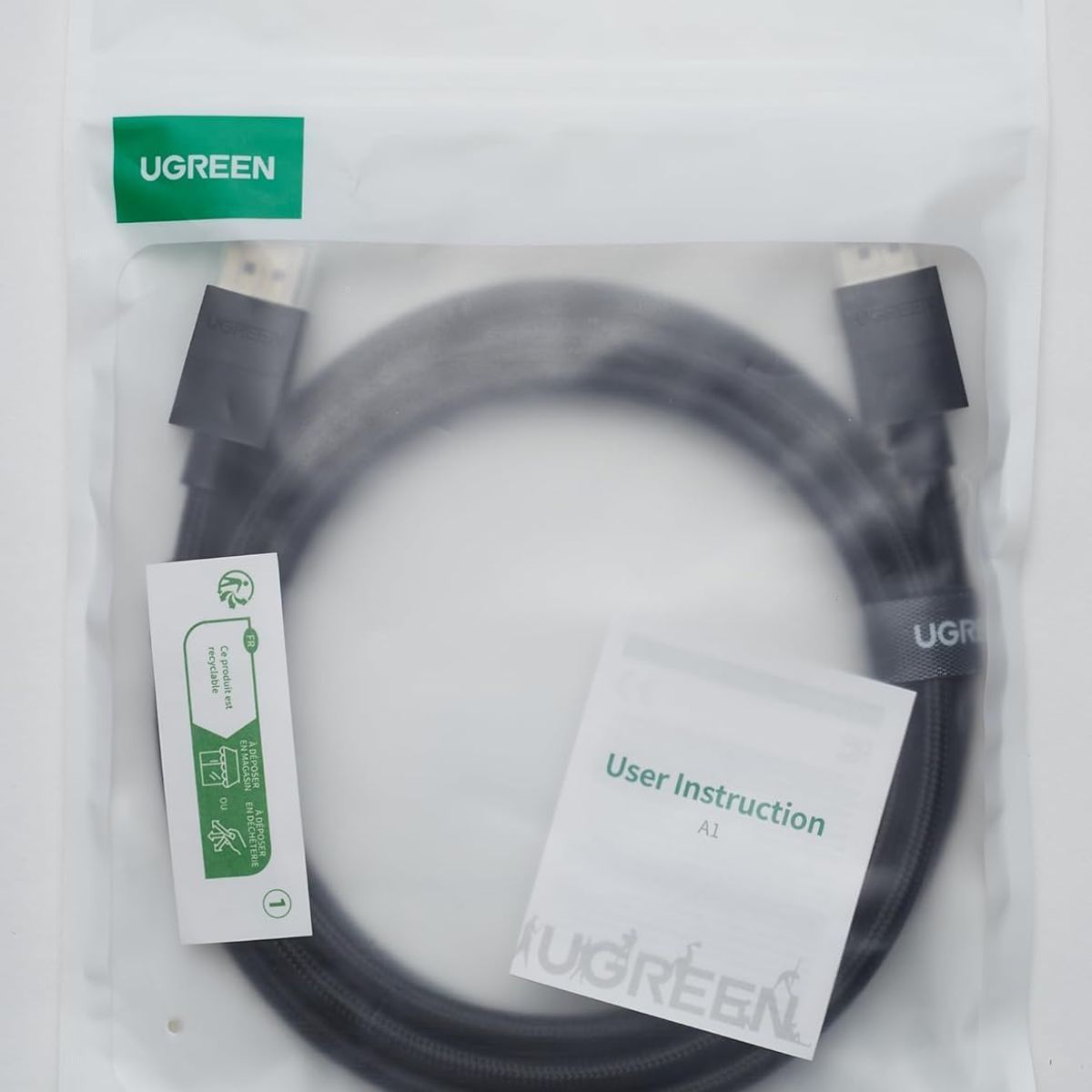 UGREEN - Cable DisplayPort 8K - 60Hz 4K - 240Hz - HDR 5 Metros Ugreen DP114