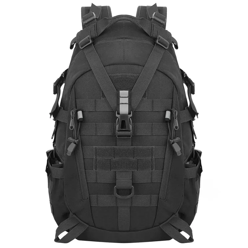 CAPTURE - Mochila Hombre Capture 1075 Tactica Viaje Laptop Negro