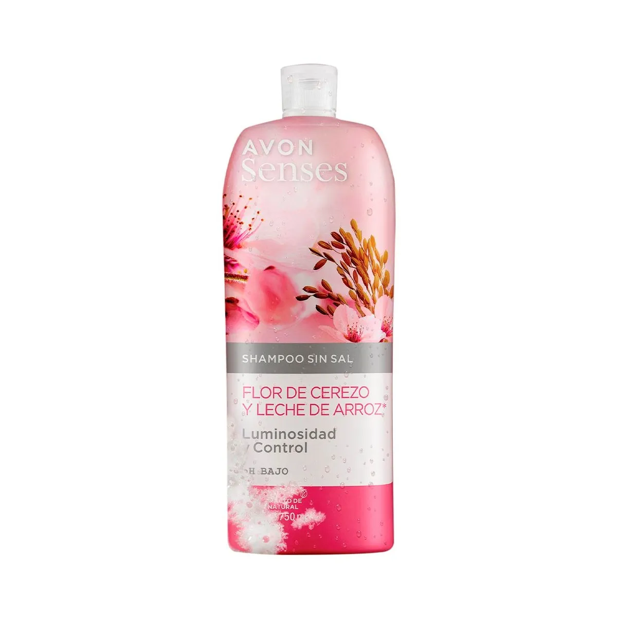 AVON - Shampoo Flor De Cerezo Y Leche De Arroz Avon Senses