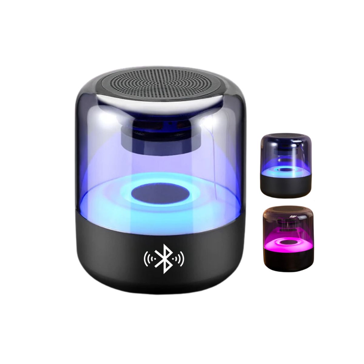 SEISA - Parlante Bluetooth Luces RGB Recargable Portatil SEISA YX-Z5BT