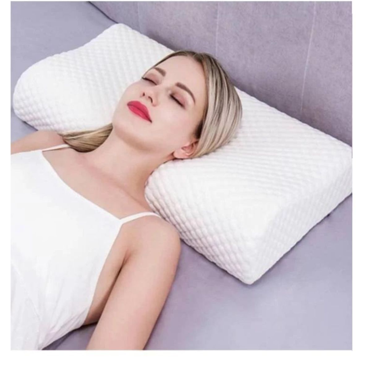 OEM - ALMOHADA VISCOELÁSTICA ORTOPÉDICA SIN GEL