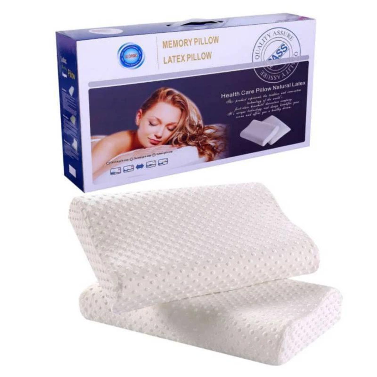 OEM - ALMOHADA VISCOELÁSTICA ORTOPÉDICA SIN GEL