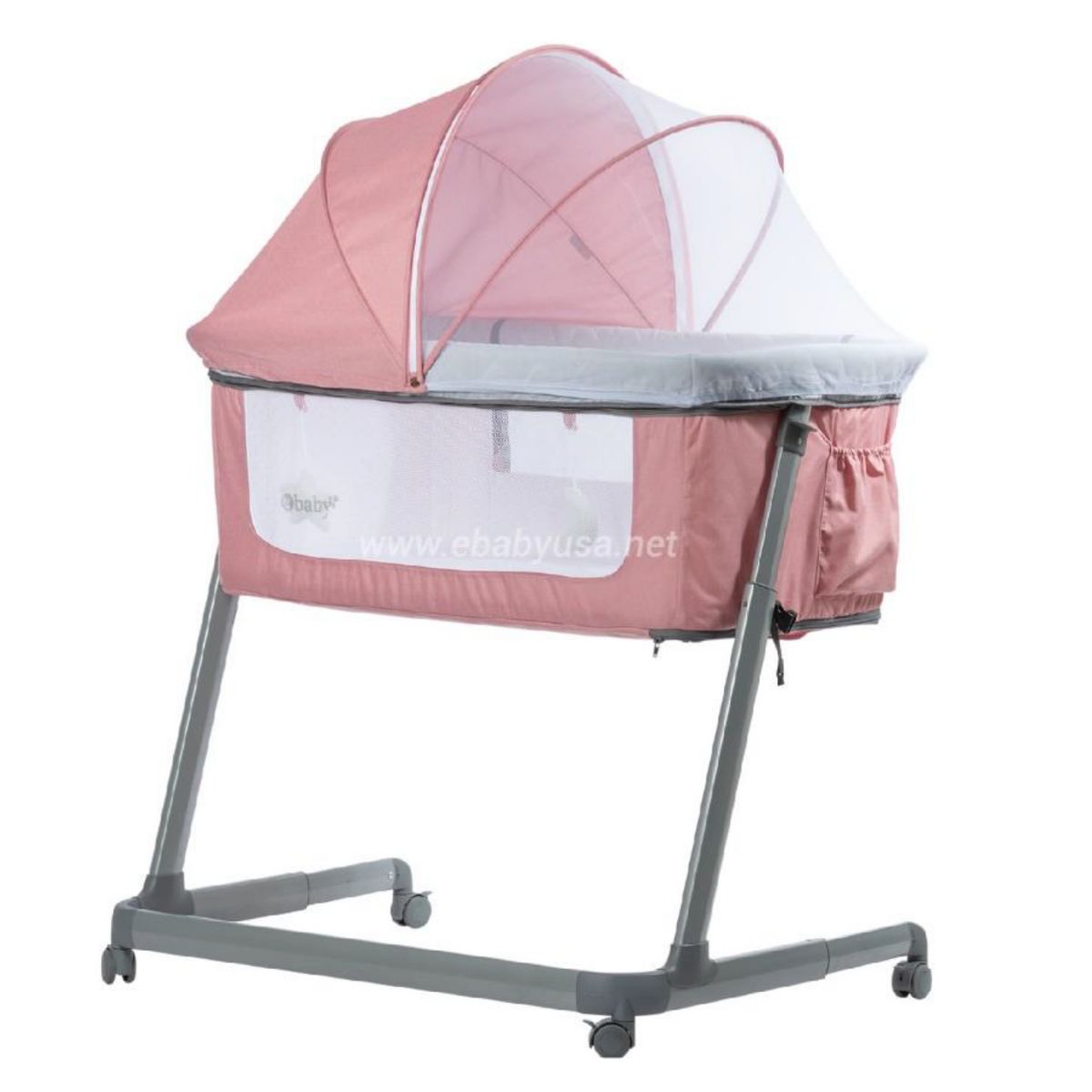 EBABY - CUNA COLECHO MARION ROSADO Ebaby
