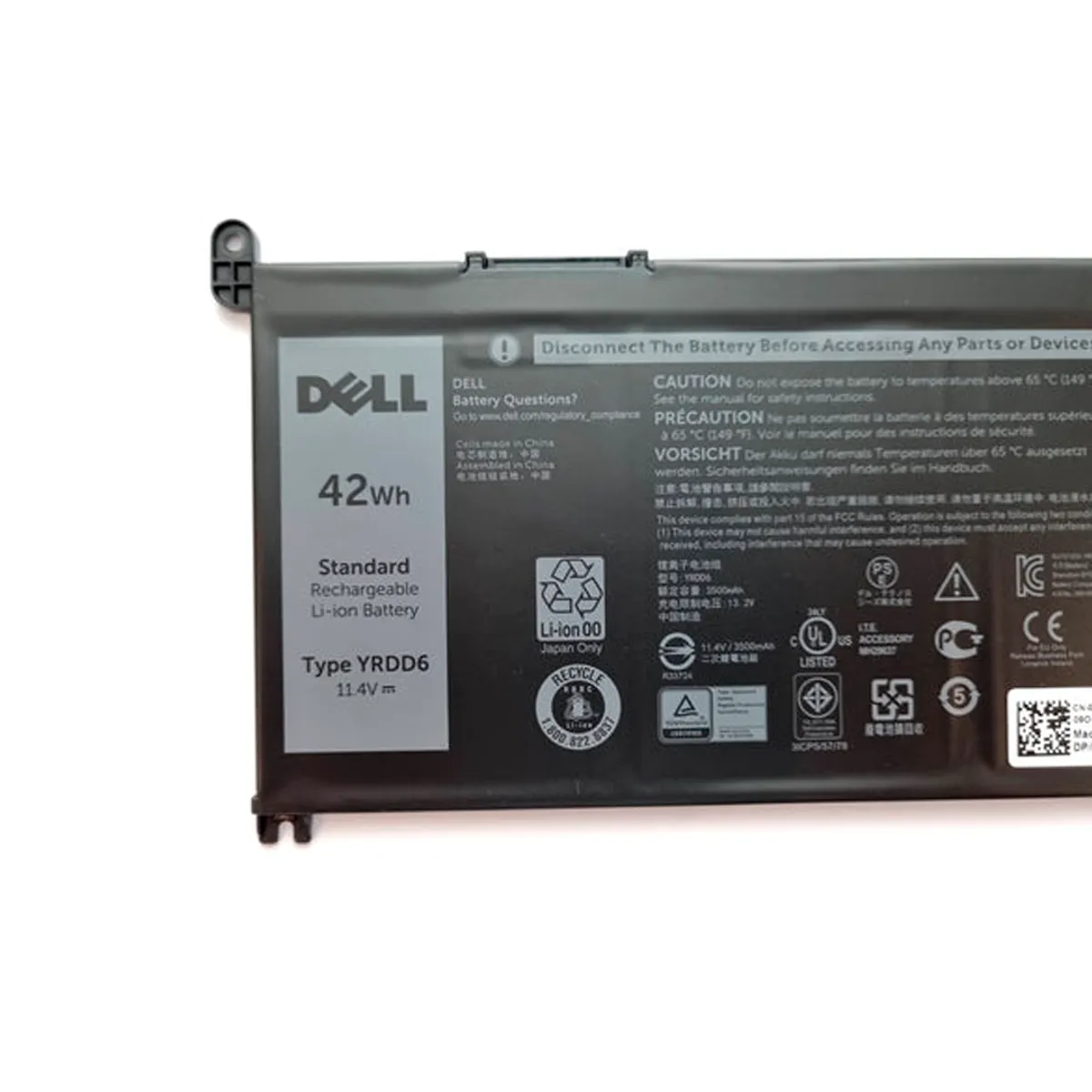 OEM - Batería laptop DELL YRDD6 - NUEVO ORIGINAL