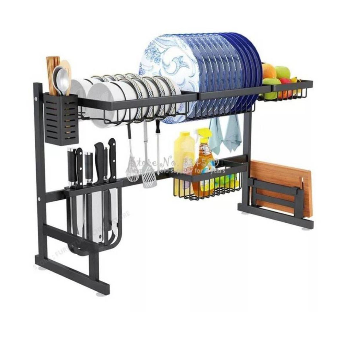 OEM - Organizadorescurridor de platos de acero inoxidable 85cm