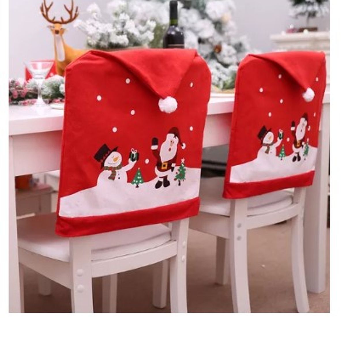 GENERICO - set funda silla tendencia navidad calidad A1
