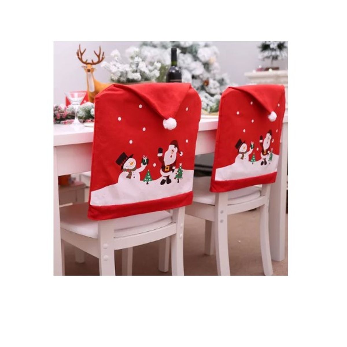 GENERICO - set funda silla tendencia navidad calidad A1