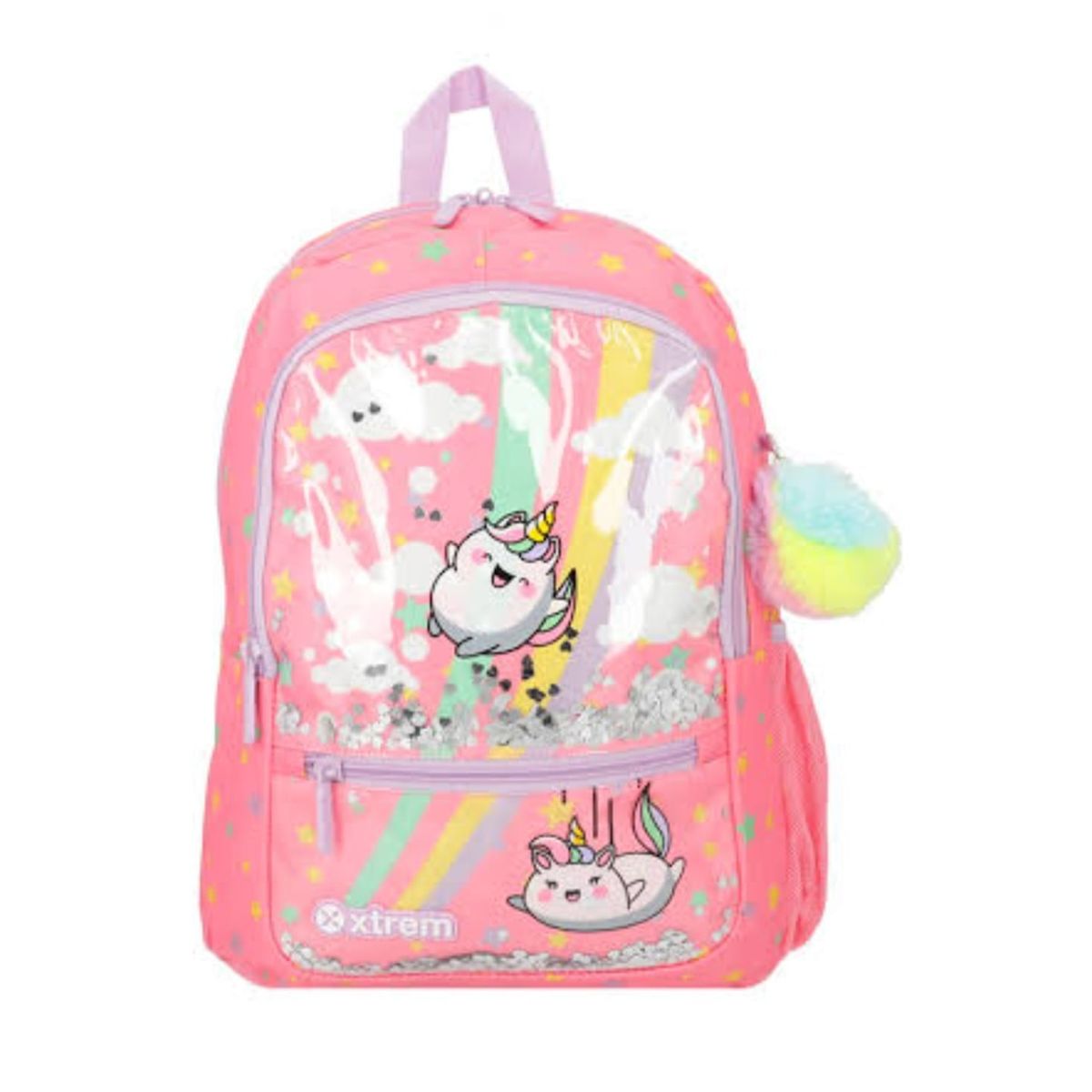 XTREM - MOCHILA XTREM MODELO LOGAN PINK UNICORN