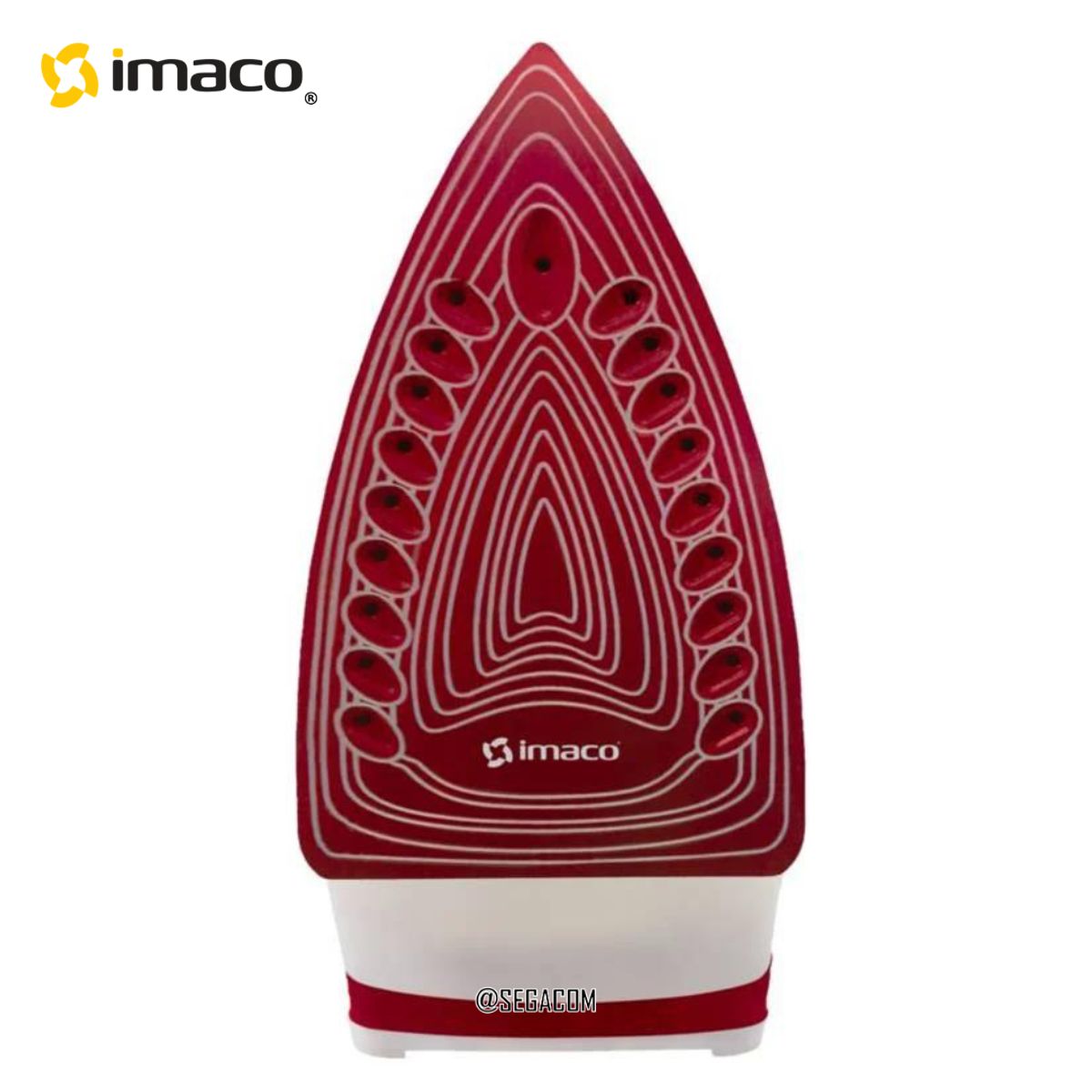 IMACO - Plancha a Vapor Base Cerámica -LIZA- Red