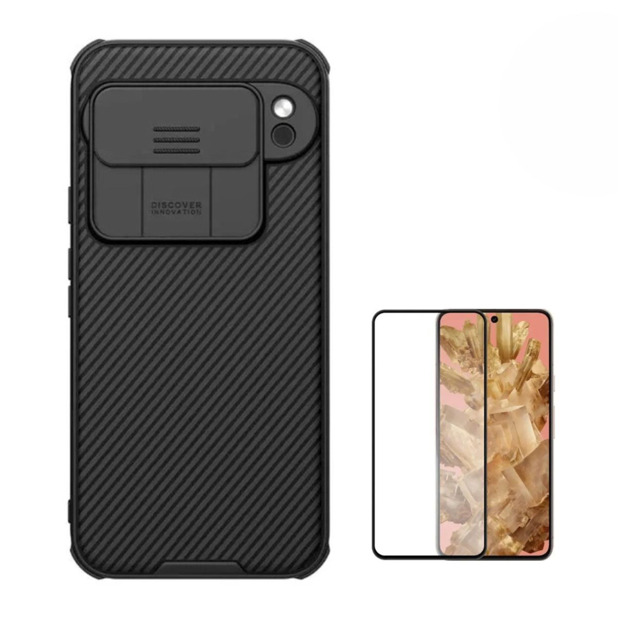 NILLKIN - CASE NILLKIN CAMSHIELD PIXEL 9 PRO XL Y VIDRIO