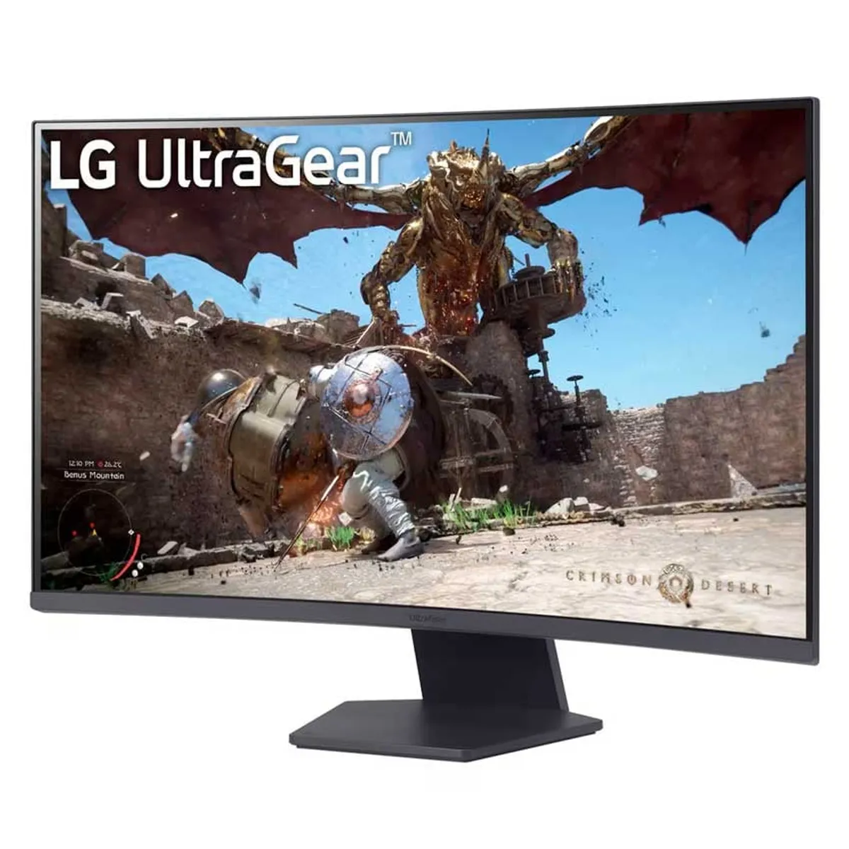 LG - Monitor Gamer Curvo LG UltraGear 32GS60QC-B QHD 1ms GtG 180Hz