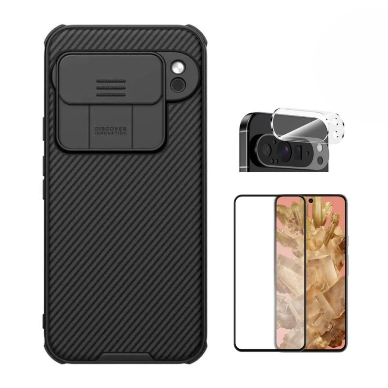 NILLKIN - CASE NILLKIN CAMSHIELD PIXEL 9 PRO XL Y VIDRIOS