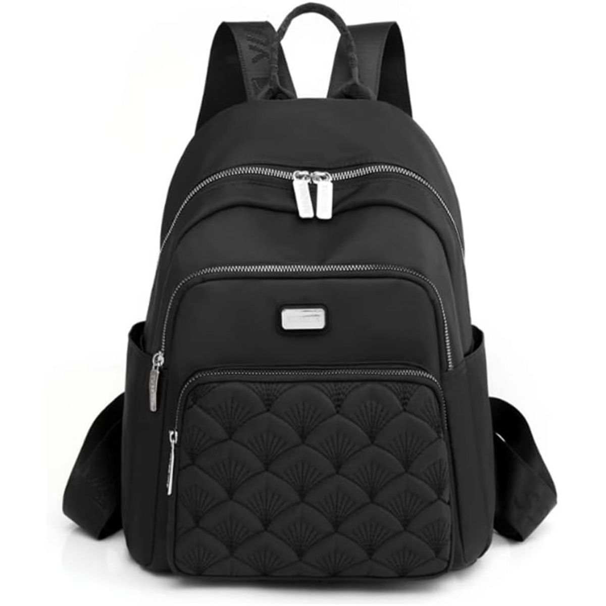 GENERICO - Mochila Para Mujer Cartera Bolso Multiusos Impermeable Dama Moda Negro