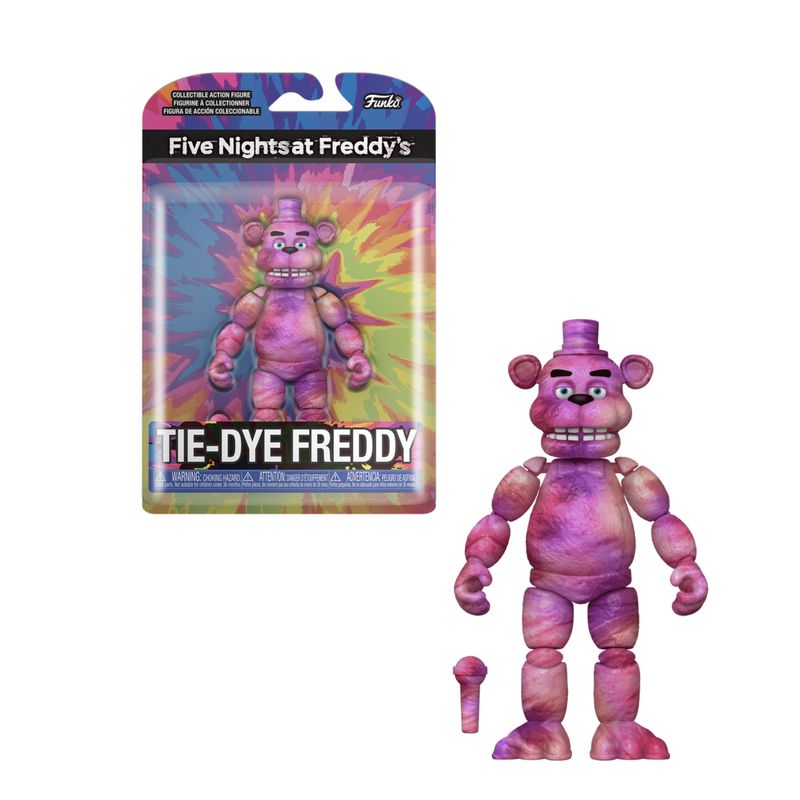 FUNKO - Tie Dye Freddy Figura Five Nights at Freddy Articulable FNAF