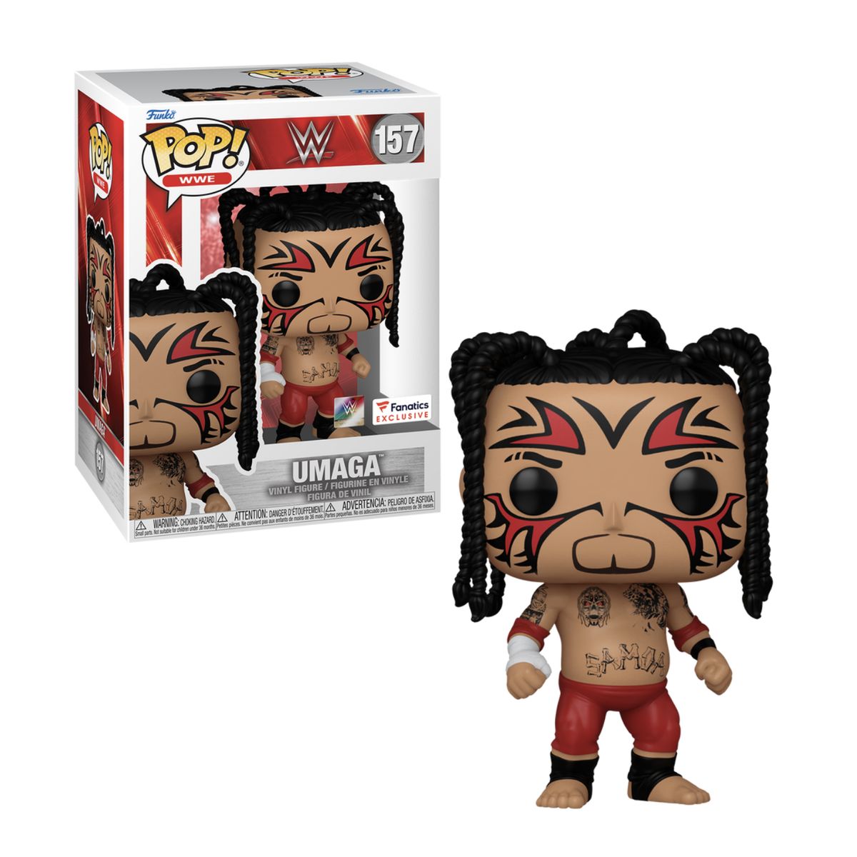 FUNKO - Umaga Funko Pop 157 WWE Exclusivo Fanatics