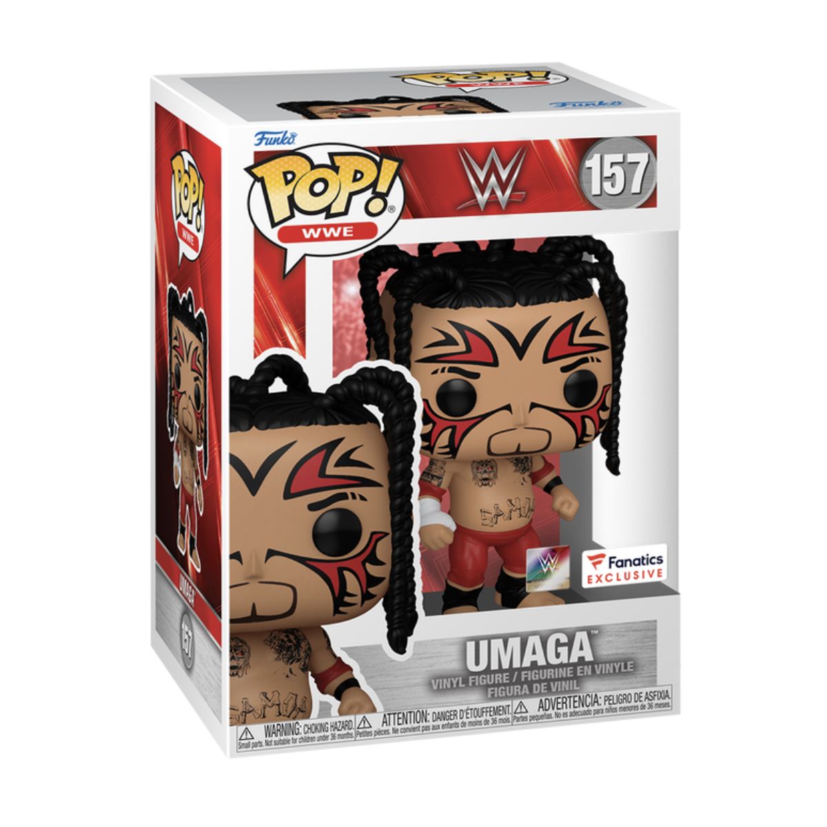 FUNKO - Umaga Funko Pop 157 WWE Exclusivo Fanatics