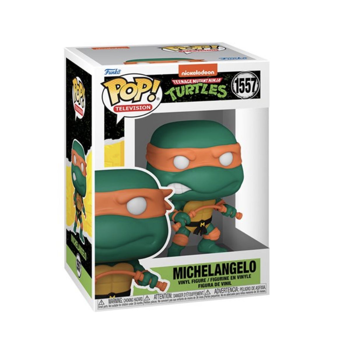 FUNKO - Michelangelo Nunchaku Funko Pop 1557 Tortugas Ninja TMNT