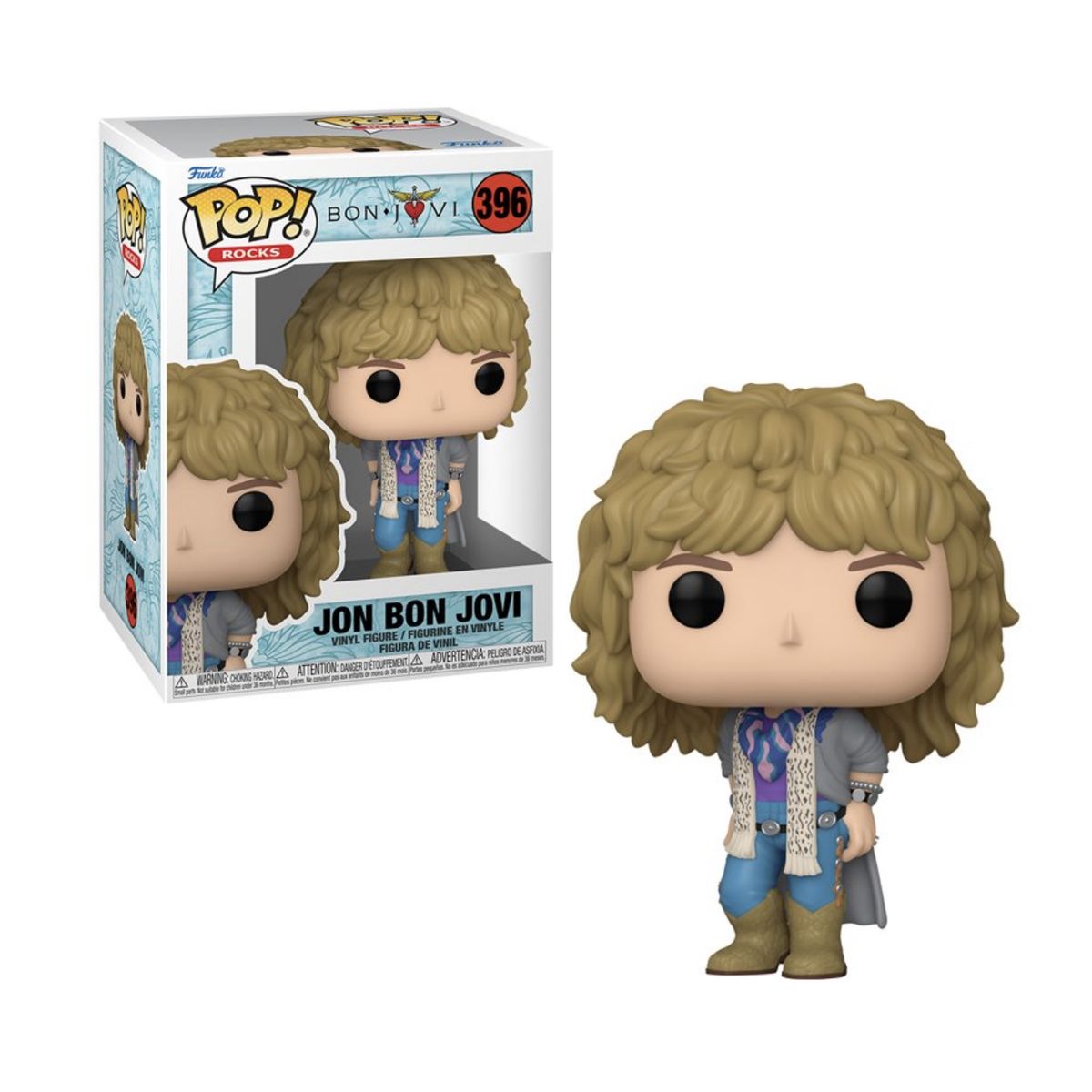 FUNKO - Jon Bon Jovi Funko Pop 396 Pop Rocks Original